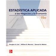 Book cover for Estadísitica aplicada a los negocios y la economía Ebook