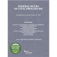 Book cover for Federal Rules of Civil Procedure 2017-2018