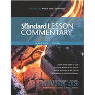 Book cover for KJV Standard Lesson Commentary® Large Print Edition 2025-2026
