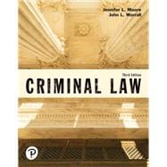 Book cover for Criminal Law (Justice Series)