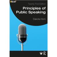 Book cover for Principles of Public Speaking