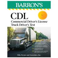 Book cover for CDL: Commercial Driver's License Truck Driver's Test, Fifth Edition: Comprehensive Subject Review + Practice