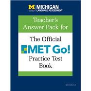 Book cover for Teacher's Answer Pack for the Official Met Go! Practice Test Book