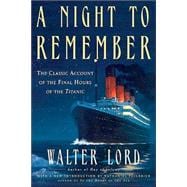 Book cover for A Night To Remember