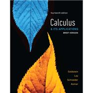 Book cover for Calculus & Its Applications, Brief Version