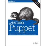Book cover for Learning Puppet 4