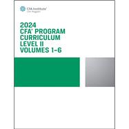 Book cover for 2024 CFA Program Curriculum Level II Box Set