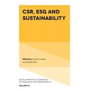 Book cover for CSR, ESG and Sustainability