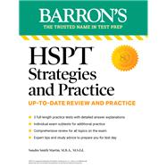 Book cover for HSPT Strategies and Practice: 3 Practice Tests + Comprehensive Review + Practice + Strategies