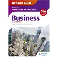 Book cover for Cambridge International As/A Level Business Revision Guide