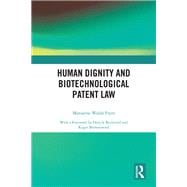 Book cover for Human Dignity and Biotechnological Patent Law