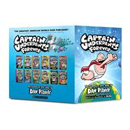 Book cover for Captain Underpants Forever (Captain Underpants #1-12 Full-Color Boxed Set): From the Creator of Dog Man