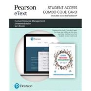 Book cover for Pearson eText for Human Resource Management -- Combo Access Card