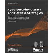 Book cover for Cybersecurity – Attack and Defense Strategies