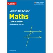 Book cover for Cambridge IGCSE® Maths Student Book