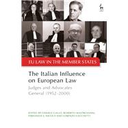 Book cover for The Italian Influence on European Law