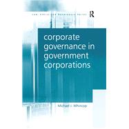 Book cover for Corporate Governance in Government Corporations