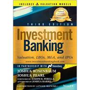 Book cover for Investment Banking Valuation, LBOs, M&A, and IPOs (Book + Valuation Models)