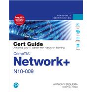 Book cover for CompTIA Network+ N10-009 Cert Guide