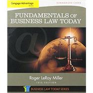 Book cover for Bundle: Cengage Advantage Books: Fundamentals of Business Law Today: Summarized Cases, 10th + MindTap Business Law, 1 term (6 months) Printed Access Card