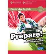 Book cover for Cambridge English Prepare! Level 5 + Online Workbook