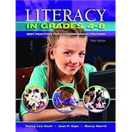 Book cover for Literacy in Grades 4-8: Best Practices for a Comprehensive Program