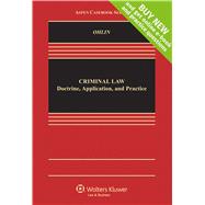 Book cover for Criminal Law Doctrine, Application and Practice, Looseleaf Edition