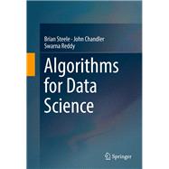 Book cover for Algorithms for Data Science
