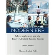 Book cover for Modern ERP: Select, Implement, and Use Today's Advanced Business Systems