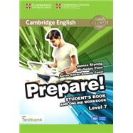 Book cover for Cambridge English Prepare! Level 7 + Online Workbook With Testbank