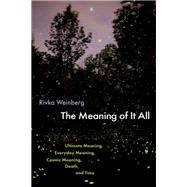 Book cover for The Meaning of It All Ultimate Meaning, Everyday Meaning, Cosmic Meaning, Death, and Time
