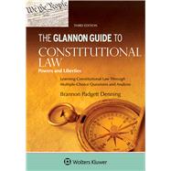 Book cover for Glannon Guide to Constitutional Law Learning Constitutional Law Through Multiple-Choice Questions and Analysis