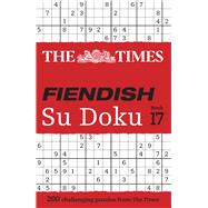 Book cover for Times Fiendish Su Doku Book 17 200 challenging Su Doku puzzles