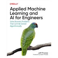 Book cover for Applied Machine Learning and AI for Engineers