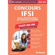 Book cover for Concours IFSI - AS/AP & professionnels en formation continue - Tout-en-un - Concours 2026-2027