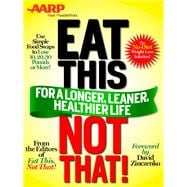 Book cover for Eat This, Not That (AARP ED)