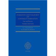 Book cover for Furmston and Tolhurst on Contract Formation Law and Practice