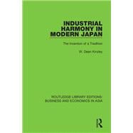 Book cover for Industrial Harmony in Modern Japan