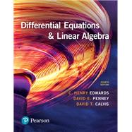 Book cover for Differential Equations and Linear Algebra