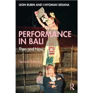 Book cover for Performance in Bali