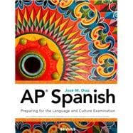 Book cover for AP Spanish 2024 Preparing for the Language and Culture Examination Student Edition Grades 9-12