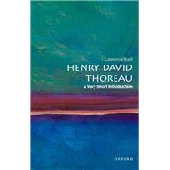 Book cover for Henry David Thoreau A Very Short Introduction