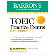 Book cover for TOEIC Practice Exams: 6 Practice Tests + Online Audio, Sixth Edition