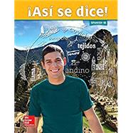 Book cover for Asi se dice! Level 1B, Student Edition