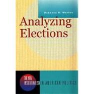 Book cover for Analyzing Elections Pa
