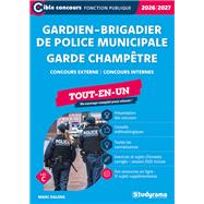 Book cover for Gardien-brigadier de police municipale - Garde champêtre - Catégorie C - Concours 2026-2027