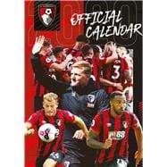 Book cover for The Official Bournemouth Football Club Calendar 2022