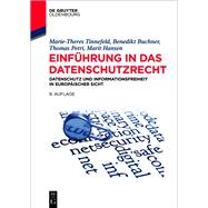 Book cover for Einführung in das Datenschutzrecht
