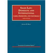 Book cover for Sales Law(University Casebook Series)