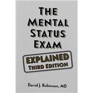 Book cover for MENTAL STATUS EXAM EXPLAINED
